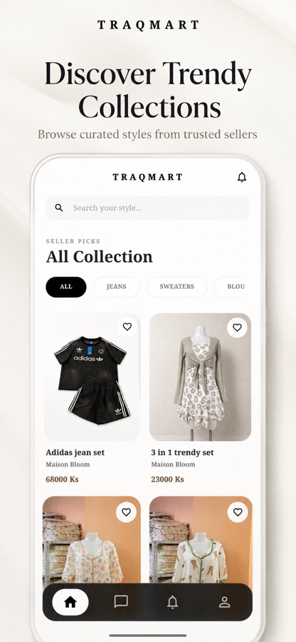 Traqmart App Store screenshot